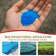 EYAEYAO 99% Pure Copper Sulfate Pentahydrate 2 lb, Fine Blue Copper Sulfate Crystals & Powder