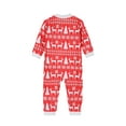 thumbnail image 3 of Christmas Family Pajamas Matching Set Print Tops and Elastic Pants, 3 of 9
