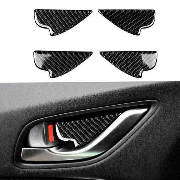 4pcs Car Interior Door Handle Bowl Cover Trim For Mazda 2 3 6 Demio CX-3 CX-5 CX-7 CX-9 MX5 2017 2018 2019