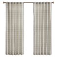 thumbnail image 1 of Madison Park Anaheim Polyester Jacquard Panel with Fleece Lining in Natural, 1 of 9