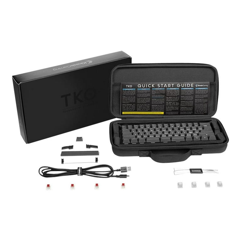 Kinesis Gaming TKO - Keyboard - backlit - USB - key switch: Kailh
