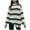 White, variant on GigrtiJin Fall Winter Sweater for Women Striped Round Neck Trendy Loose Kint Tops Casual Lightweight Pullover Blouse