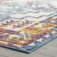 thumbnail image 6 of Reflect Nyssa Distressed Geometric Southwestern Aztec 8x10 Indoor and Outdoor Area Rug in Multicolored, 6 of 9