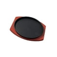 thumbnail image 1 of tredstone Cast Iron Steak Plate Sizzling for Household Restaurant Serving Kitchen 23cm, 1 of 9