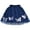 Navy Blue Butterfly, variant on Girls Skirt Blue Heart Sequins Sparkling Tutu Dancing 2-3 Years