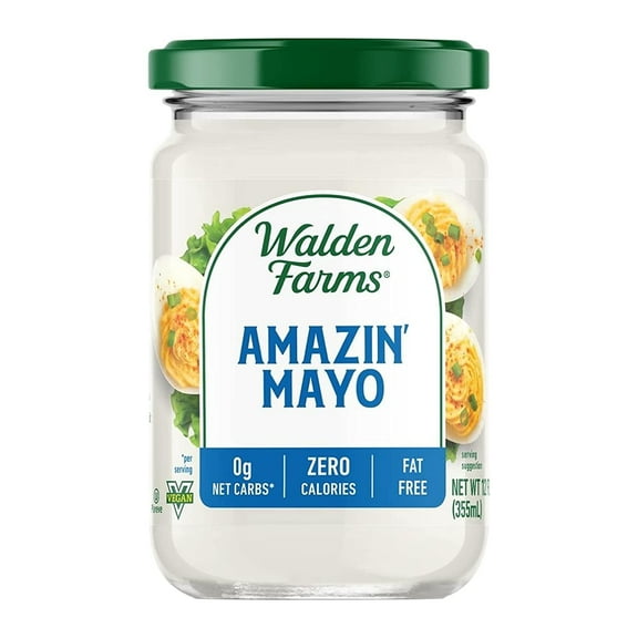 Walden Farms Calorie Free Amazin' Mayo Sweet & Tangy 12 oz Pack of 3