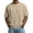 Khaki, variant on Paiwinds Men's Waffle Knit T-Shirt Short Sleeve Crew Neck Solid Color Casual Top with Raglan Sleeves Lightweight Comfort Fit Tee