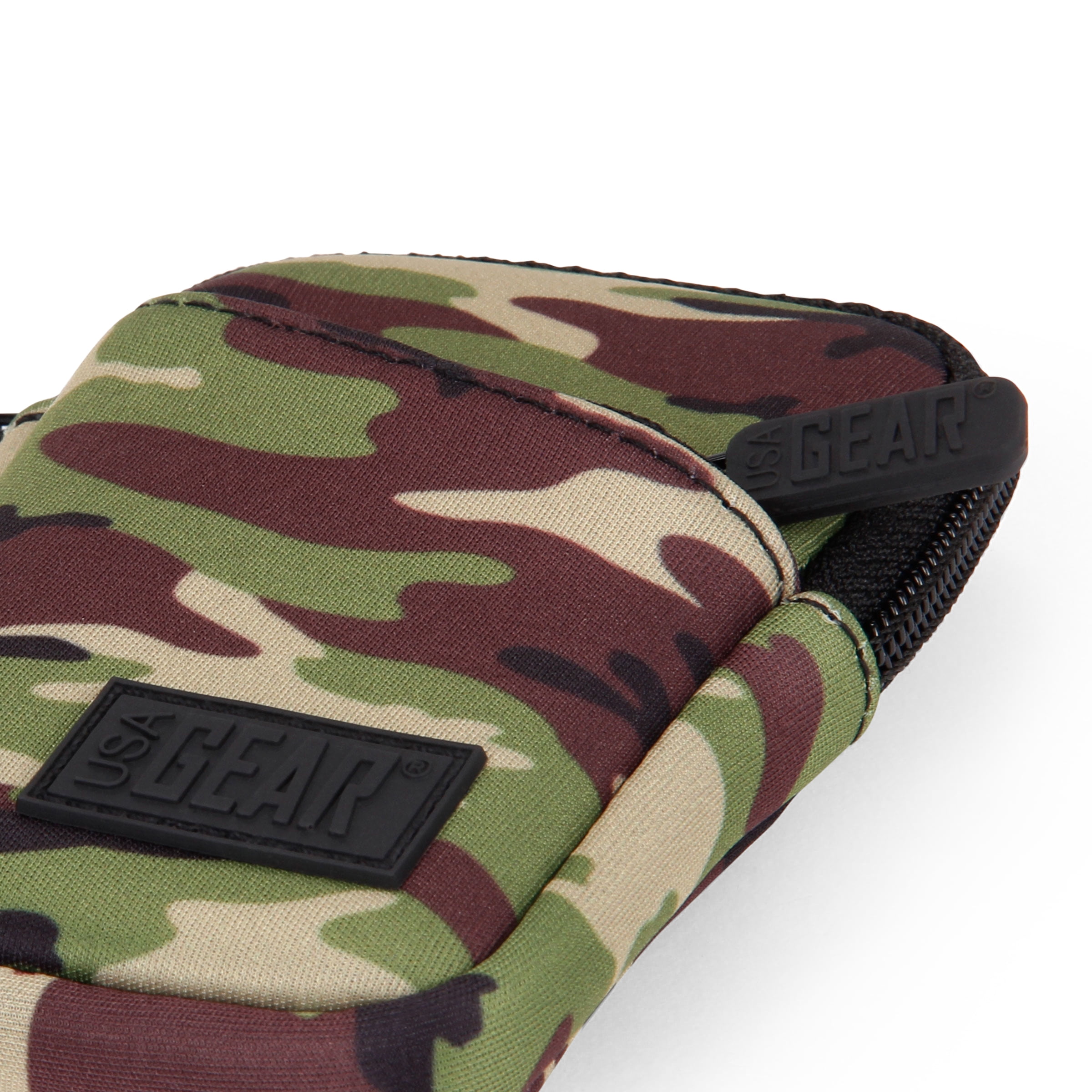 USA Gear Compact Camera Case Bag, Camo Green