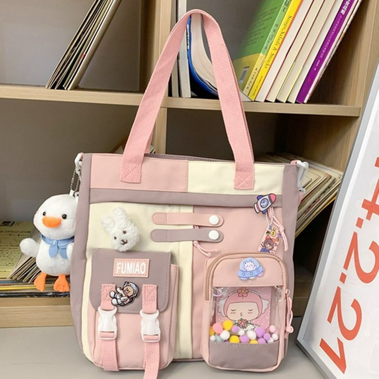 LANFENG Messenger Bags College Student Shoulder Large Capacity Middle School Student Schoolbag Girls Walmart