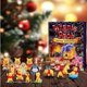 thumbnail image 2 of Calendario de Adviento de Navidad Calendario de Adviento de Navidad 24 Cuenta regresiva Stitch Disney Lindos adornos de Mickey Muñeca de caja sorpresa hecha a mano de Mickey Mouse, 2 of 5
