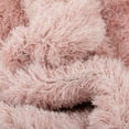 thumbnail image 4 of Well Woven Chie Blush Pink Kuki Collection Ultra Soft Two-Tone Long Floppy Pile Runner Rug 2x7 (2'3" x 7'3"), 4 of 8