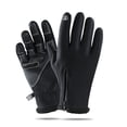 thumbnail image 2 of Guantes de ciclismo para pantalla táctil, impermeables, cálidos, para ciclismo, correr, escalada, deportes de invierno al aire libre, para hombre y mujer, talla M (negro), 2 of 6