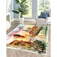 thumbnail image 3 of Home Decor Rug, Hallway Rug, Girl Rugs, Classic Rug, Italy Landscape Rug, Area Rugs, View Rug, Soft Rug, Kitchen Rug, Step Rugs, Salon Rugs, 1.7'x2.3' - 50x70 cm, 3 of 9