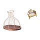 thumbnail image 1 of Elegante Jarrón De Corcho Multiusos Para Coleccionistas Y Modelo De Sofá De Madera En Miniatura Para Una Decoración De Cocina única Y Un Juguete De Simulación De Casa De Muñecas., 1 of 8