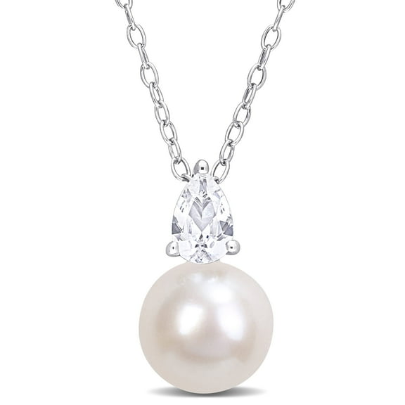 Everly Women's Cultured Pearl Sterling Silver Necklace