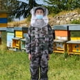 thumbnail image 1 of Bee Suits, Professional Beekeeping Suit, Veil Mesh Soft Texture Outdoor Fishing Beekeeping Work Anti- For Anti-mite XXL, 1 of 8