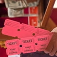 thumbnail image 2 of Miangastore 200pcs Raffle Tickets Amusement Park Tickets Consecutively Paper Tickets, 2 of 8