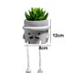 thumbnail image 2 of Marco de pared artificial de plantas artificiales en maceta de expresión, escritorio de entrada decoración del hogar, 2 of 6