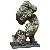 Sorrowful Moment Table Sculpture Bronze 8” x 5” x 14”