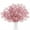 Pink, variant on MODANU 20 Pcs Christmas Tree Picks 11.8 inch Artificial Flowers Branch Stems Christmas Candy Curly Picks for Christmas Tree Wreath Crafts Fillers Party Home Holiday Decoratiomns (Pink)