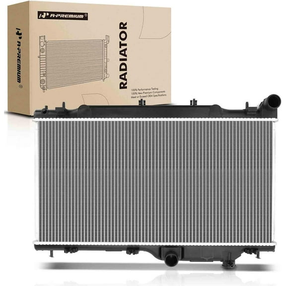 A-Premium Engine Coolant Radiator Assembly Compatible with Subaru Outback Legacy 2015 2016 2017 2018 2019 H4 2.5L