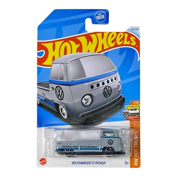 Hot Wheels HW Trucks 1/10 (2021) Blue Volkswagen T2 Pickup Toy Truck 42/250