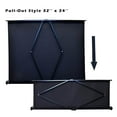 thumbnail image 3 of Pyle 40 Inch Projector Viewing Manual Retractable Pull Out Style Display Screen, 3 of 5