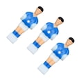 thumbnail image 4 of ZheElen 3Pcs Soccer Table Men Player quality ABS material,practical,sturdy,durable,wea Sports for Family Foosball Men Replacement Set Red, 4 of 6