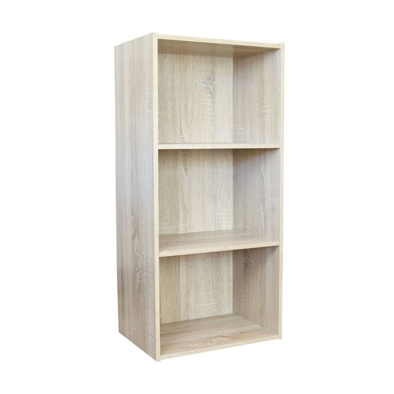 Slide Logic 4 Tier 34"H x 16"W Bookcase Sonoma Oak - Sonoma Oak