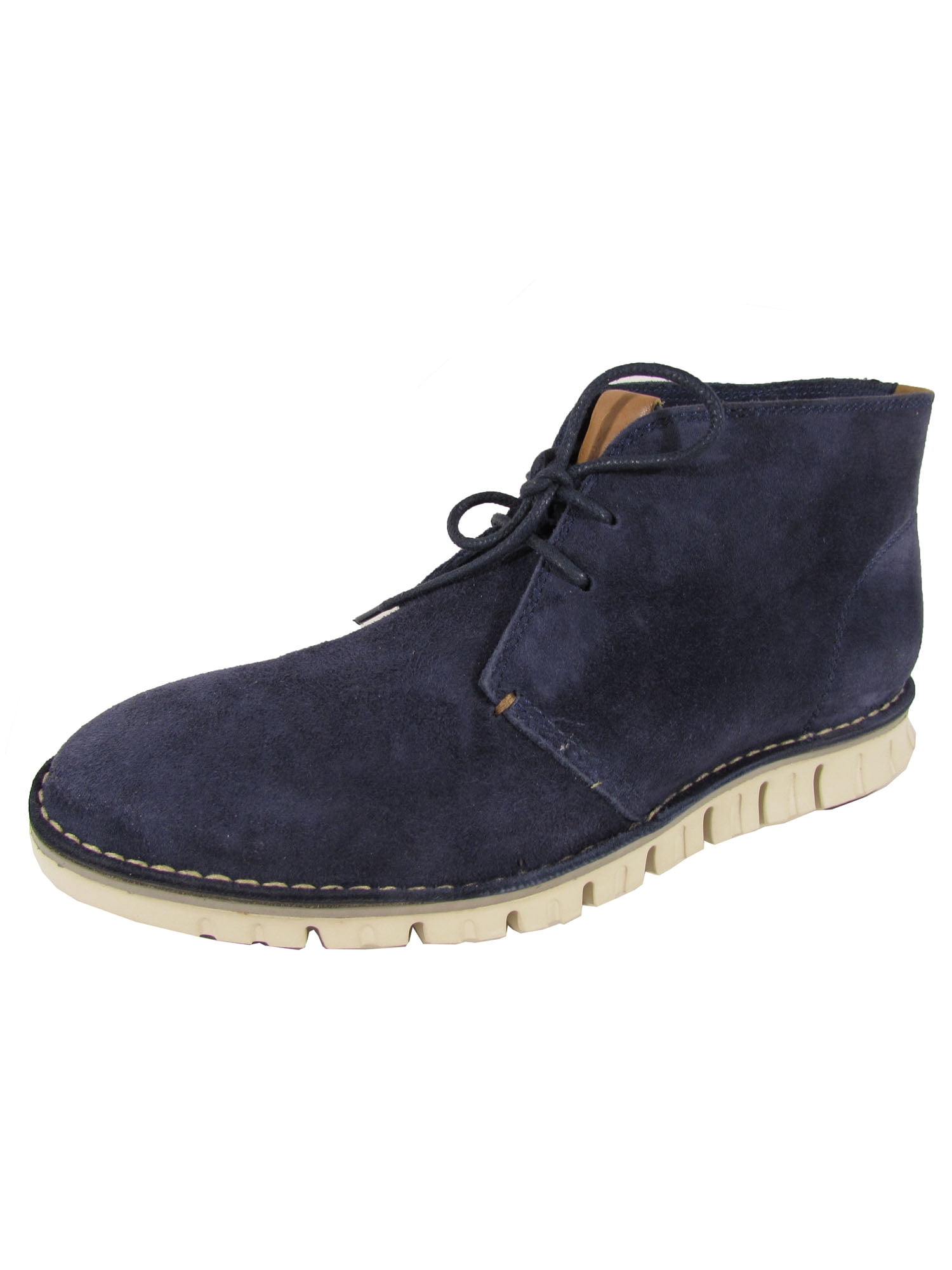 cole haan blue suede boots