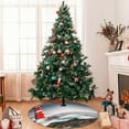 thumbnail image 7 of Sikiie 3d Lighthouse in the Surf 30-48 inches {designName} Print Christmas Tree Skirt Snowman Xmas Tree Skirt with Edge Christmas Decorations for Holiday Party36", 7 of 7