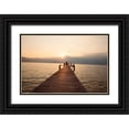 thumbnail image 1 of Murdock, Ramona 24x17 Black Ornate Wood Framed with Double Matting Museum Art Print Titled - Summer at the Lake, 1 of 4