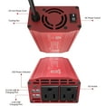 thumbnail image 6 of BESTEK 300W Power Inverter DC 12V to 110V AC Car Inverter with 4.2A Dual USB Car Adapter, 6 of 9