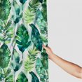 thumbnail image 3 of Orinice  - Fabric Shower Curtain, Palm Tree Leaves Inspired Home Decor (Viva Palm Collection) 36x72, 3 of 7