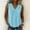 Blue women sleeveless v neck tank tops a1, variant on MORESEC Women Sleeveless V Neck Striped Pleated Tank Tops for Women Casual Basic Summer Beach Tee Shirts Vacation Fashion Clothes, Yellow 2XL