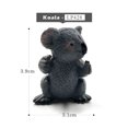 thumbnail image 1 of Hot Easter Rabbit Fox Squirrel Deer Dog Elephant Animal Model Figure Diy Cake Decoration Educational Toy Figurine Gift For Kids, 1 of 5