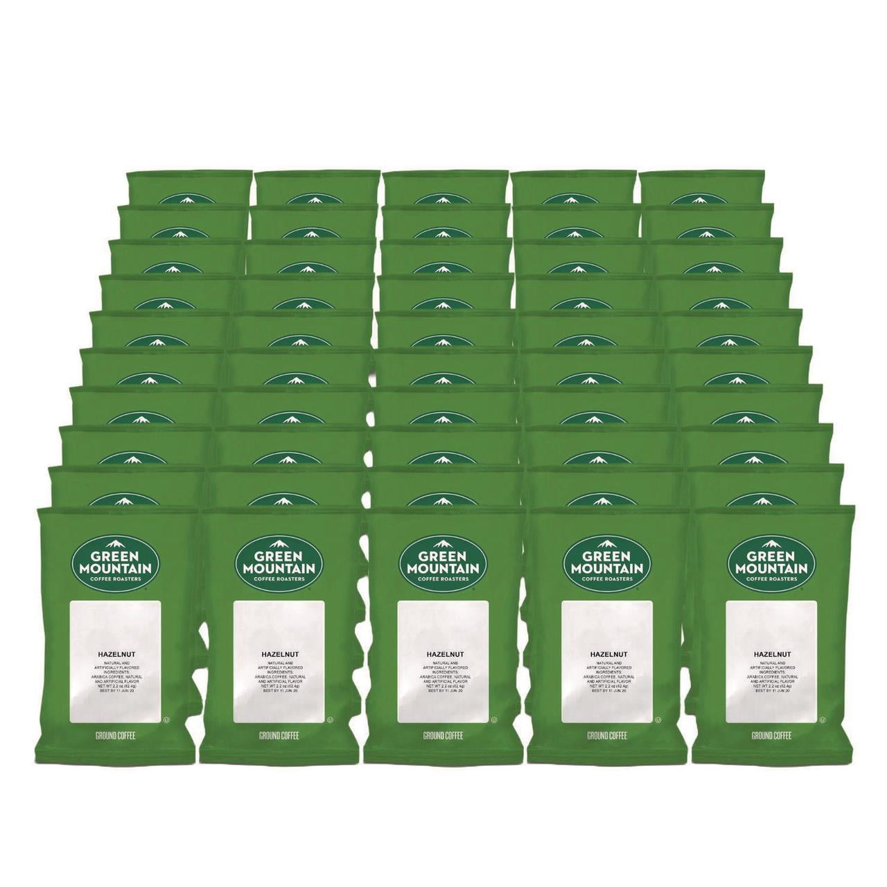 French Vanilla Ground Coffee Fraction Packs, 2.2oz, 50/Carton