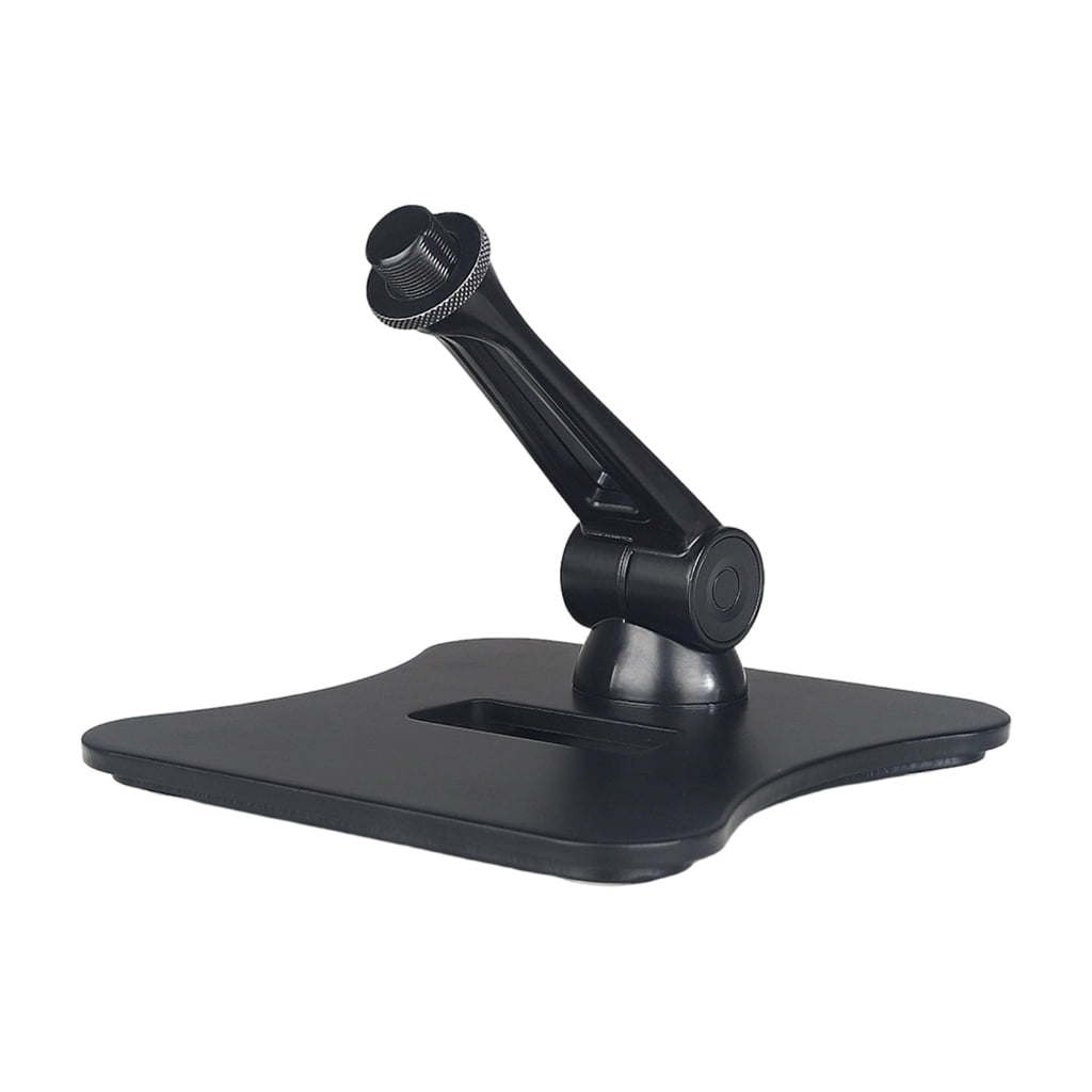 Adjustable Microphone Mount Mic Desktop Stand With Sturdy Aluminum Alloy Construction For Professional Sound Setups