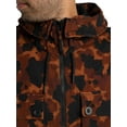 thumbnail image 6 of Pretty Green Brindle Hooded Jacket, Brown, 6 of 8