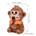 thumbnail image 3 of Cooling Clip-On Mini Fan for Cup & Bowl, Durable Animal Shaped Clip On Fan, USB Charging Portable Soup Coffee Chiller Fan for Desktop (Green Dinosaur), 3 of 8
