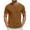 Brown, variant on Summer T Shirts for Men Plus Size Solid Color Crew Neck Casual Loose Tee Shirts Short Sleeve Mens Summer Tops S-2XL under $7