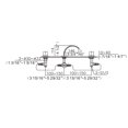 thumbnail image 2 of ALFI Brand Black Matte Widespread Modern Bathroom Faucet, 2 of 6