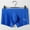 Blue, variant on HUPOM Mens Underwear Boxer Briefs Male Thongs Medium waist Comfort Waist Solid Boxer Briefs Black L