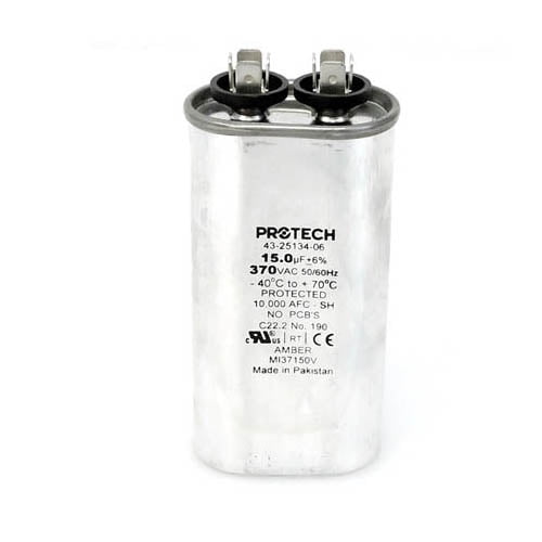 432084715 OEM Rheem Upgraded Replacement Oval Run Capacitor 15 uf