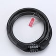 thumbnail image 1 of 2021 NEW Bicycle Lock Code Key Locks Bike Cycling Password Combination Security Steel Wire Locks Bicycle Accessories 1 PACK, 1 of 8