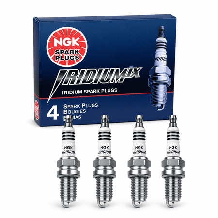 Replacement For Chevrolet Malibu 2.0L L4 Equinox 2013-2020 NGK OEM Pack of 4 Iridium IX Spark Plug 94374