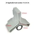 thumbnail image 1 of 50Pcs Fishing Hook Bonnets durable treble hooks sheath case safety protector Holders case Bonnets hook sheath cover Protector white 2, 1 of 6