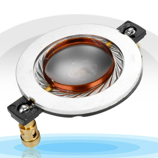 DIY Tweeter Voice Coil for Home Theater Systems, Professional Audio and Compression Drives, Film, Durable with Terminal Block