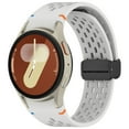 thumbnail image 1 of 22MM FE correa de silicona reloj deportivo con cierre desplegable transpirable agujero de diseño, 1 of 5
