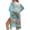 Blue-Sea Turtle Floral, variant on SCRAWLGOD Cat Floral Butterfly Print Swimsuit Cover Up for Women Long Loose Swimsuit Coverup Soft Breathable Beach Cover Up for Summer